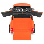 Elektrické autíčko Toyota Tundra - dvojmiestne - oranžové